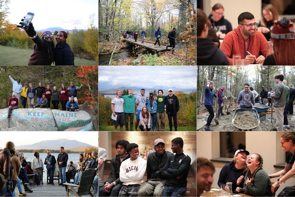 A collage of photos from the 2024 MILE I Weekend