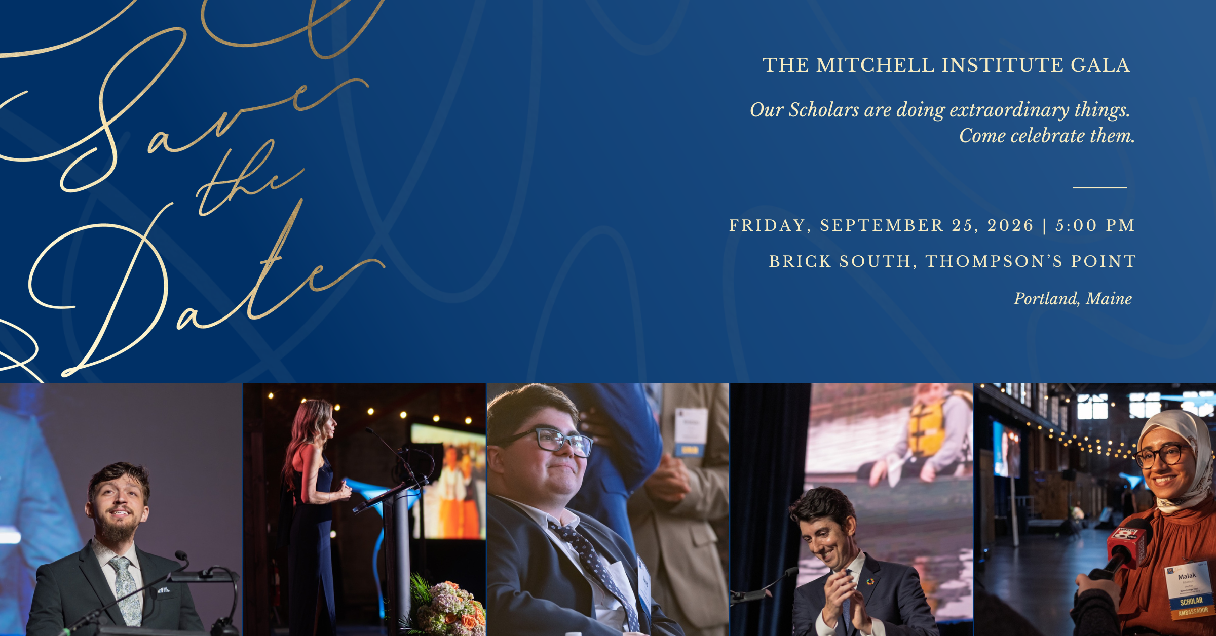 2026 Mitchell Institute Gala Save the Date